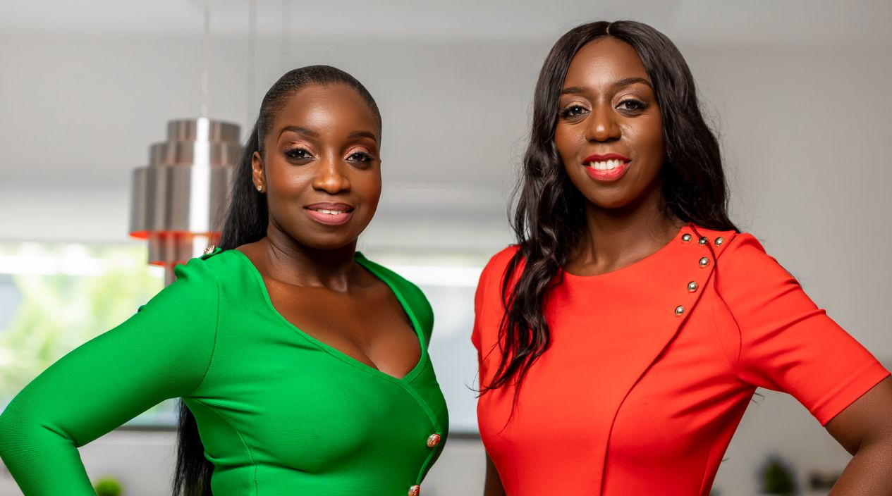Anna and Victoria Agyekum - co-founders of On Point Property Management Ltd and Ghana Property and Lifestyle Expo