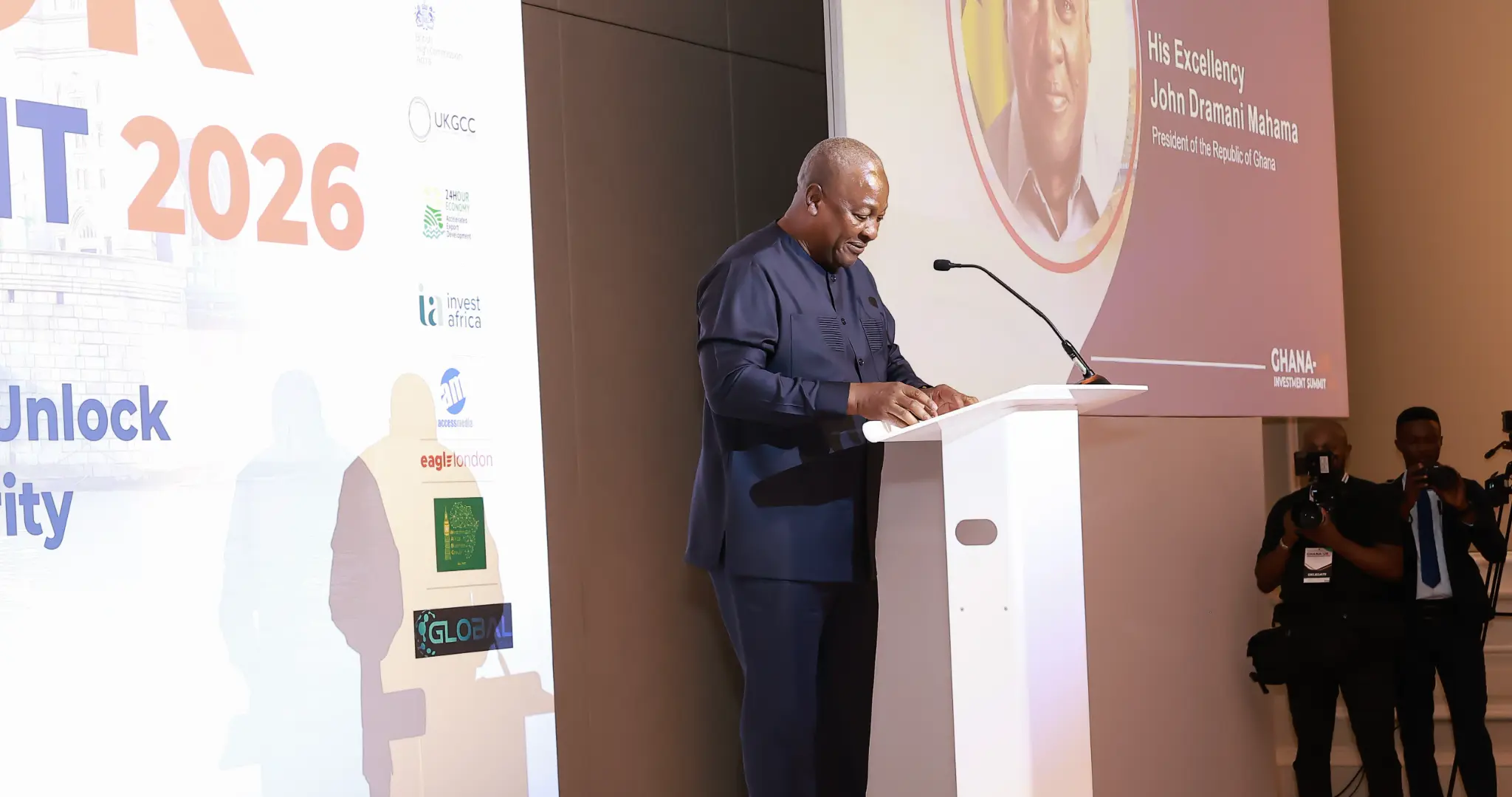 His Excellency President John Dramani Mahama